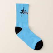 Chaussettes en wyrm Livre bleu (Droite extérieur)