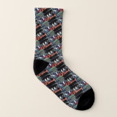 Chaussettes logo/visage (Droite extérieur)