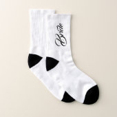 Chaussettes "mariée" (Paire)