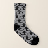 Chaussettes mignonnes de nouveauté de Kitty de (Gauche intérieur)