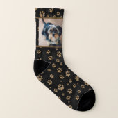 Chaussettes Photo Chien Personnalisées Garde-Anima (Gauche intérieur)