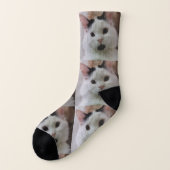 Chaussettes Photo Cute Custom Cat (Gauche - extérieur)