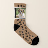 Chaussettes photo personnalisées pour chiens - Cha (Gauche intérieur)