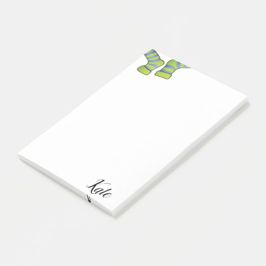 chaussettes Post-it Notes (Incliné)