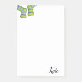 chaussettes Post-it Notes (Devant)