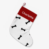 Chaussettes pour chien customisé - Mettez votre ch (Devant (Accrochage))