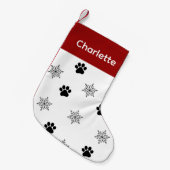 Chaussettes pour chien customisé - Mettez votre ch (Devant (Accrochage))