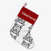 Chaussettes pour chien Husky Sibérie Chaussettes p (Devant (Accrochage))