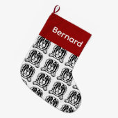 Chaussettes pour chien St. Bernard Chaussettes pou (Devant (Accrochage))