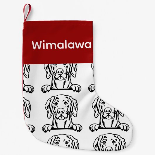 Chaussettes pour chien Weimaraner Customisé chien (Devant)