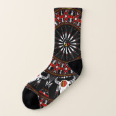 Chaussettes pour hommes et femmes (Buffalo Spirit) (Gauche - extérieur)