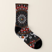 Chaussettes pour hommes et femmes (Buffalo Spirit) (Droite extérieur)