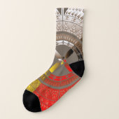 Chaussettes pour hommes et femmes (quatre directio (Gauche - extérieur)