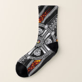 Chaussettes pour hommes et femmes (Spirit Fire) (Gauche - extérieur)