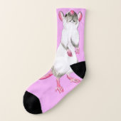 Chaussettes roses de rat de l'Himalaya (Gauche - extérieur)