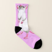 Chaussettes roses de rat de l'Himalaya (Droite extérieur)