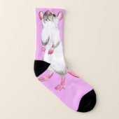 Chaussettes roses de rat de l'Himalaya (Gauche intérieur)
