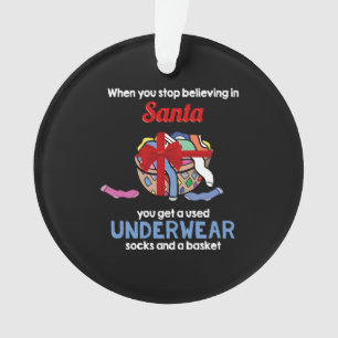 Chaussettes Santa Claus Sous-vêtements Enfants de
