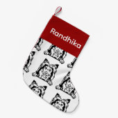 Chaussettes Shetland Sheepdog Customisé chien Chau (Devant (Accrochage))