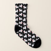 Chaussettes White Terrier West Highland (Gauche intérieur)