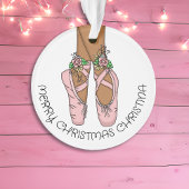 Chaussons De Ballet De Noël En Céramique Personnal