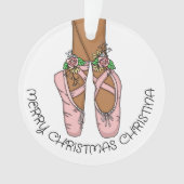 Chaussons De Ballet De Noël En Céramique Personnal (devant)