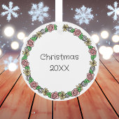 Chaussons de ballet de Noël personnalisés