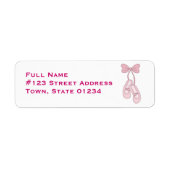 Chaussons de ballet Étiquette (Devant)