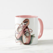 Chaussons de ballet personnalisés Mug (Devant droit)