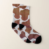 Chaussure à motif vache marron (Paire)