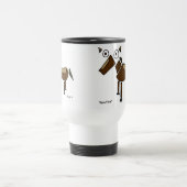 Chaussure Abstraite Voyage Mug (Centre)