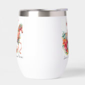 Chaussure avec une jolie fille à cheval. (Gauche)