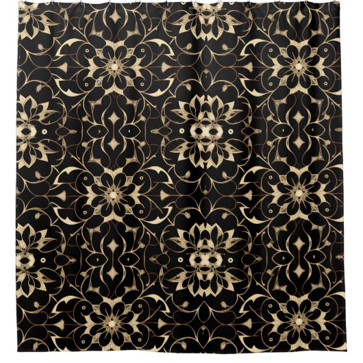 Chaussure Boho Flore foncé Style rideau 2 (Devant)