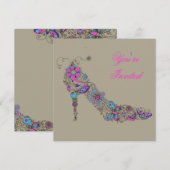 Chaussure chic ~ Invitations (Devant / Derrière)