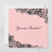 Chaussure Chic ~ Invitations (Dos)