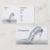 Chaussure de femme - carte de visite (Devant / Derrière)
