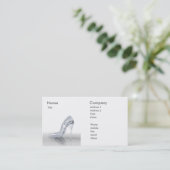 Chaussure de femme - carte de visite (Debout devant)