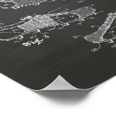 Chaussure de soccer 1980 Art breveté - Tableau noi (Coin)