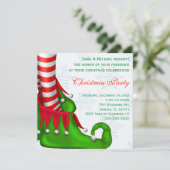 Chaussure Elf Moderne Noël Invitation (Debout devant)