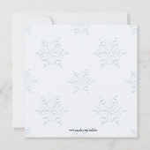 Chaussure Elf Moderne Noël Invitation (Dos)