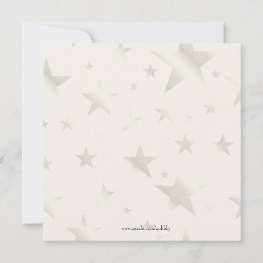 Chaussure Elf Moderne Noël Invitation (Dos)