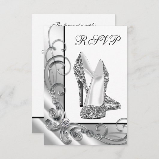 Chaussure haute parties scintillant RSVP (Devant / Derrière)