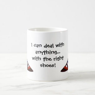 Chaussure humoristique Mug