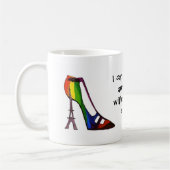 Chaussure humoristique Mug (Gauche)