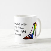 Chaussure Imaginaire humoristique Mug (Devant droit)