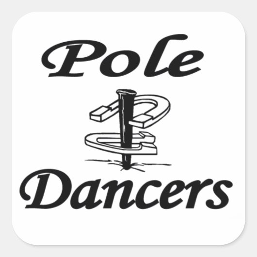 Chaussure Pole Dancers Stickers (Devant)