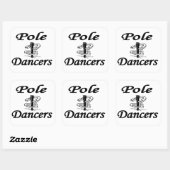 Chaussure Pole Dancers Stickers (Feuille)