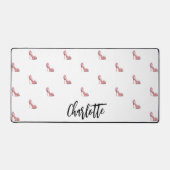 Chaussure rose blanc nom glamour (Recto)