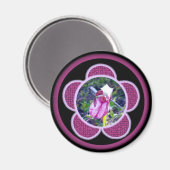 Chaussure rose Lady 2 Magnet (Recto/Verso)