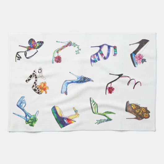 Chaussure Serviette de cuisine (Horizontal)